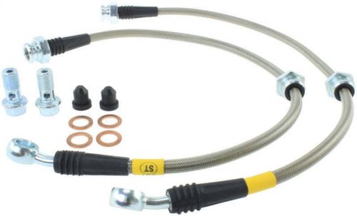 Stoptech 950.42007 fits nissan 00-06 sentra stainless steel front brake lines