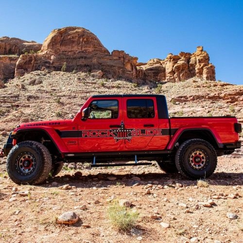 Rock slide for 2024 jeep gladiator jt side step sliders (passenger side)