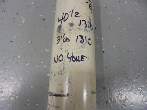 Steel driveshaft 40 1/2 &#034; no yoke-nascar-racing-rat rod-mud-trucks-dirt