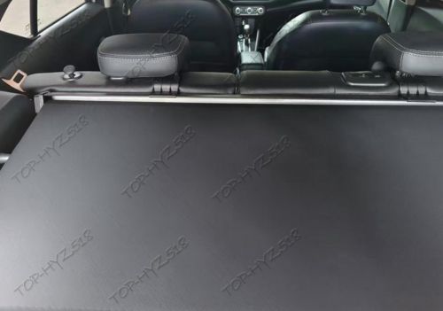 Canvas texture trunk cargo cover luggage shield shade for nissan kicks 2018-2024