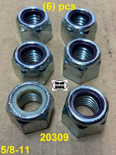 Meyer plow 20309 lock nuts (6) 5/8-11 used all over many meyer plows and mounts