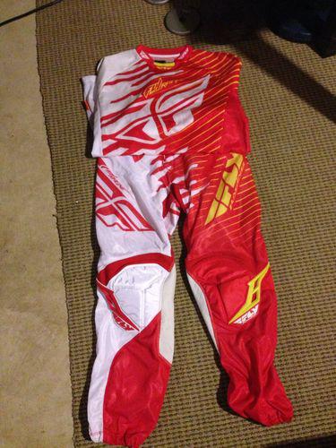 2014 fly racing gear kinetic shock mesh pants size 34 jersey large fox thor msr