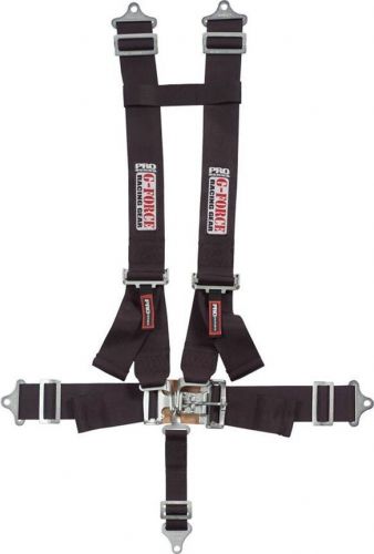 G force 6030bk 5 point harness latch and link sfi 16.1 h type harness black