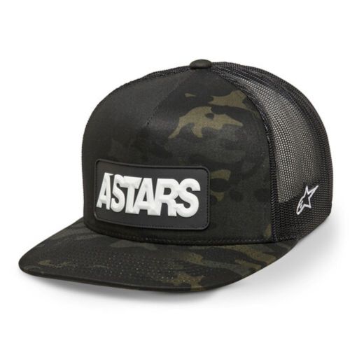 Alpinestars cache trucker mens lightweight motocross gear hats - one size