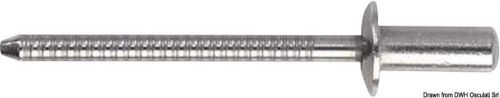 Osculati pack of 500 ss studs standard head 4.8 x 13 mm