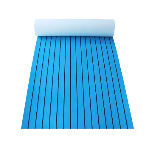 Eva foam boat decking sheet mat faux teak deluxe blue for marine yacht flooring