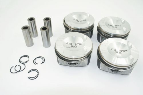 06h107065ab 4 pcs ks pistons &amp; rings set for audi a3 q3 tt vw tiguan golf 2.0t