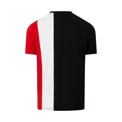 Porsche motorsport stripe tee mens - black