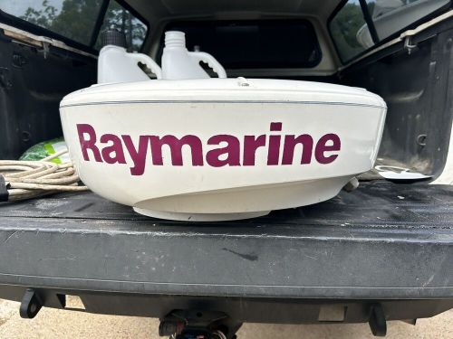 Raymarine rd424d 24” 4kw digital radar dome radome working