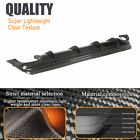 Fits mercedes c117 cla250 cla45 amg carbon rear diffuser rear attachment spoiler-