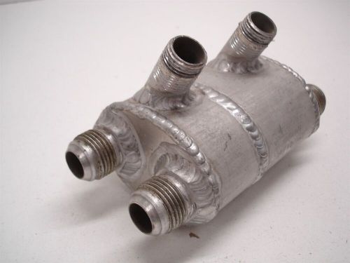 Nascar sbf ford radiator c3 heads -12an aluminum cooldown valve richardson #922