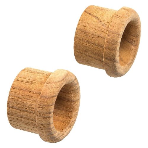 Whitecap 60145-a - 1-1/4&#034; o.d. x 5/8&#034; l teak round finger pulls