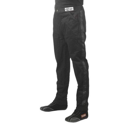 Racequip 112009rqp - 110 series black xxxxl single layer racing pants