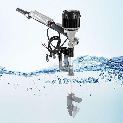 Sell 1000W 5HP Electric Outboard Motor Fishing Boat Trolling Engine ...