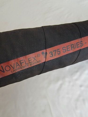 Fuel hose 2&#034; id marine novaflex 350 series wire reinforced  17&#034; length usa