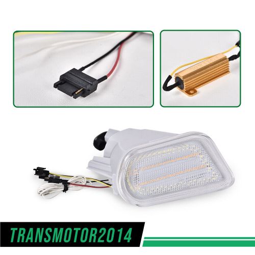 Turn signal led light fit for 1998-2002 pontiac firebird trans am replacement us