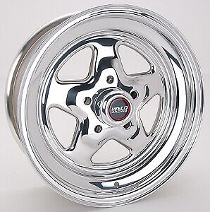 Weld racing   wel96 56206   weld prostar 15x6 / 5x4.5 bp / 3.5in. bs polished wh