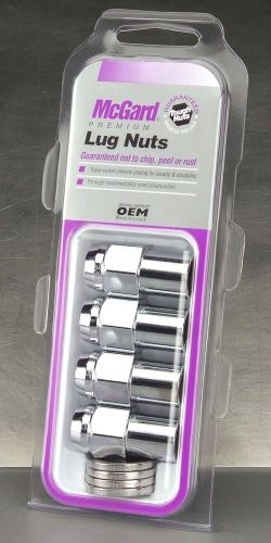 Mcgard 61002 chrome regular  746  shank style lug nut set  m12 x 1 5 thread