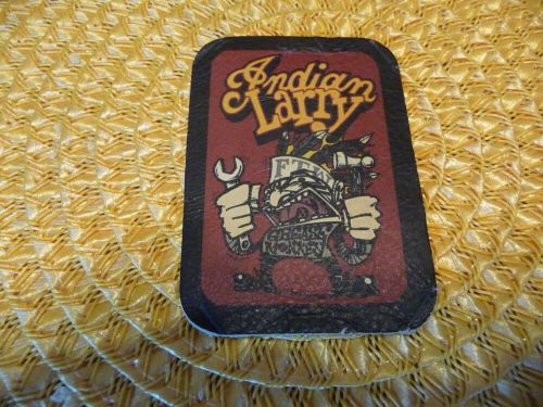 Biker chopper indian larry leather patch new