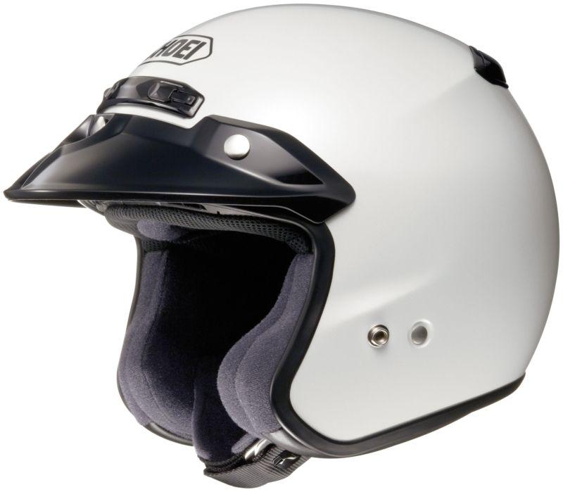 Shoei 02-666 rj-platinum r helmet crystal white 2l