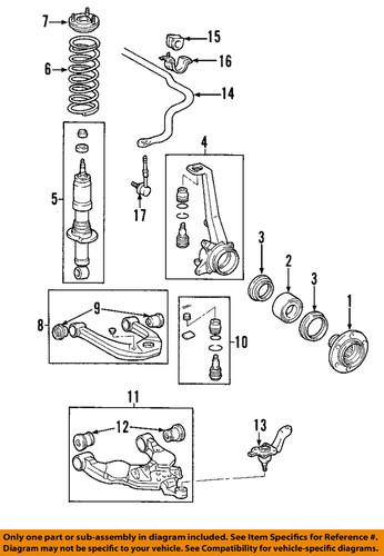 Toyota oem 4331039016 ball joint, upper/suspension ball joint