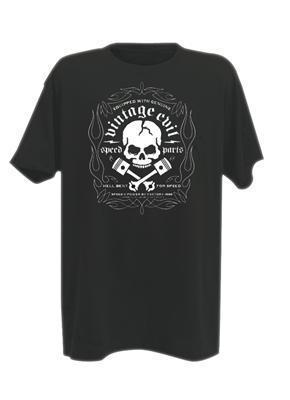 Genuine hotrod hardware® vintage evil t-shirt ve014bm001xl