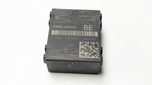 Range rover evoque tyre pressure control module ecu fw9314f012be l538 2015