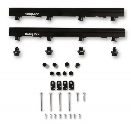 Holley efi 534-265 billet aluminum fuel rails, ford godzilla 7.3l