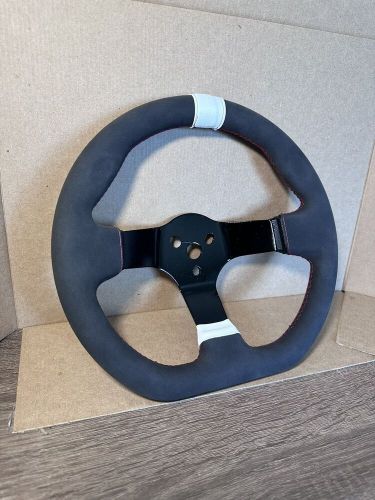 Racing go kart steering wheel custom upholstery