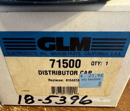 Glm 71500 sierra 18-5396 marine distributor cap mercury 13753a2 815407a2