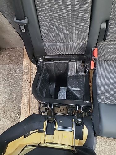 2019 peugeot expert seat front left passenger side half leather