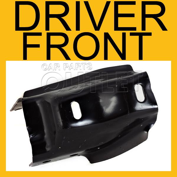 91-94 s10 jimmy front bumper brace driver outer bar mounting plate for 15590207