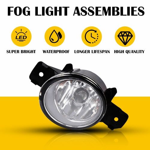 Us fog lights lamp assembly left right for nissan altima maxima rogue sentra b d