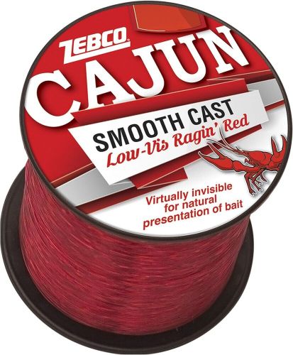 Zebco cajun line smooth cast fishing 700-yard/17-pound, quarter pound spool