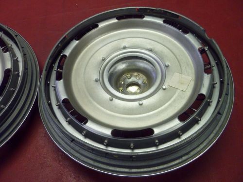 Vintage nos 1970-75 chevy caprice impala ss wire spinner hubcaps wheel covers