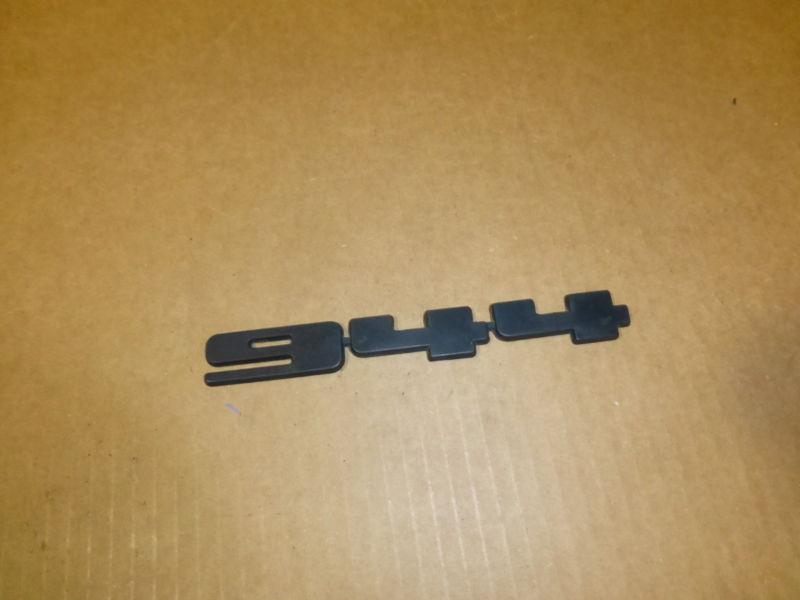 Porsche "944" black emblem oem decal 1983-1991