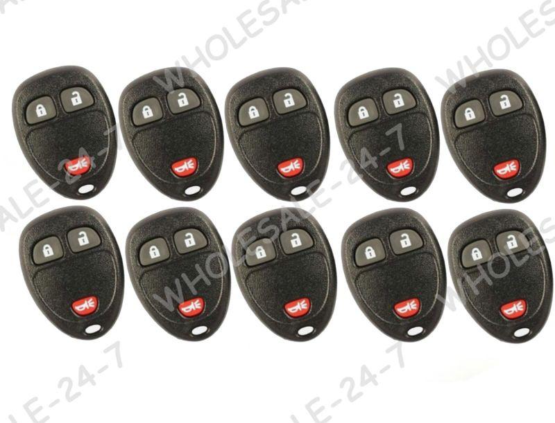 Lot of 10 new keyless entry remote key fob clicker transmitter for gm 15777636