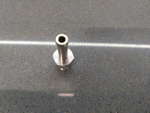 1/8 npt 6mm barbed aluminium hose fitting for boost solenoid