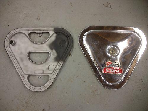 1967 1968 1969 corvette original tri power base lid set