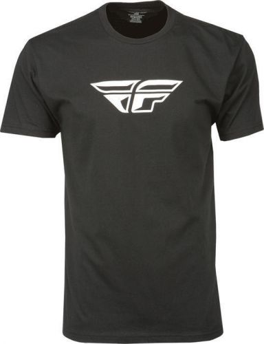 Fly racing f-wing t-shirt black small