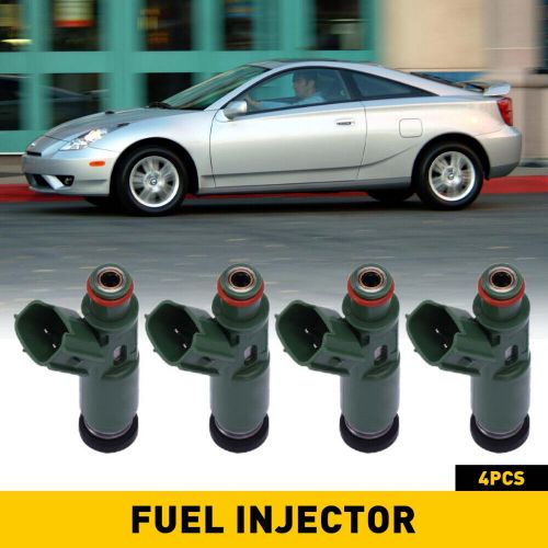 4x fuel injector for toyota 1.8l corolla mr2 celica spyder matrix replacement us