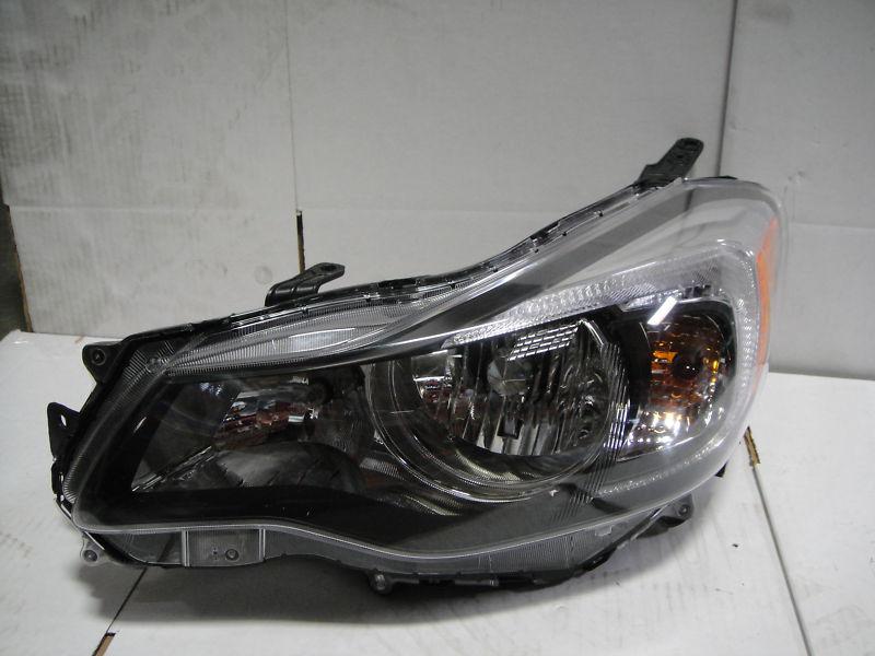 2012 2013 subaru impreza headlight head lamp halogen lh subaru xv crosstrek oem