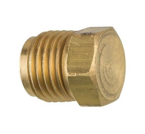 Brass brake line plug 1/2-20 inverted ags blf-63b