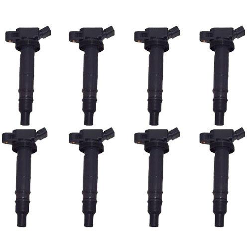 Ignition coil - set of 8 - toyota lexus scion - l4 v6 v8 - 90919-02248 - new