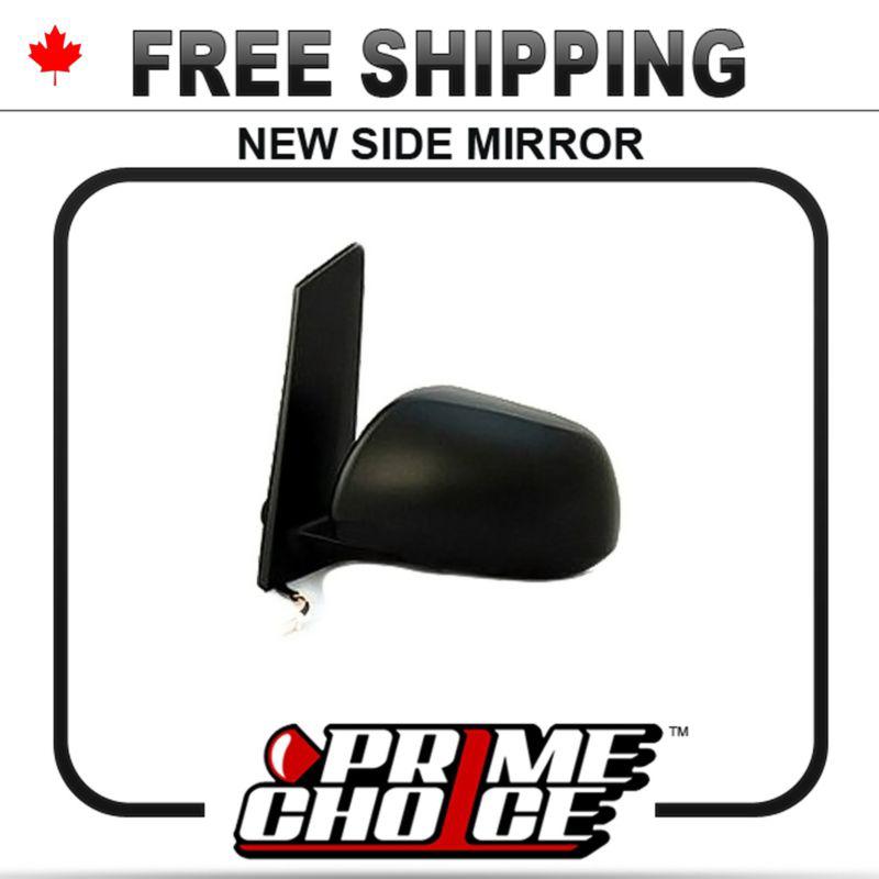 New power non heated drivers side view door mirror