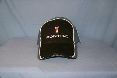 Pontiac (new logo) -blue/black-officially licensed hat