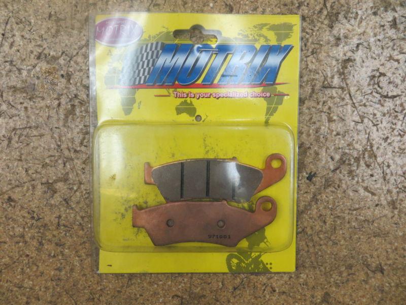 2000 00 honda cr125 cr 125 new motrix brake pads shoes