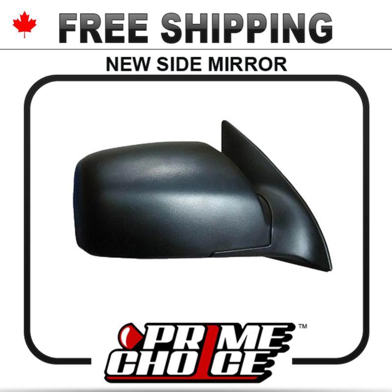 New power non heated passengers side view door mirror