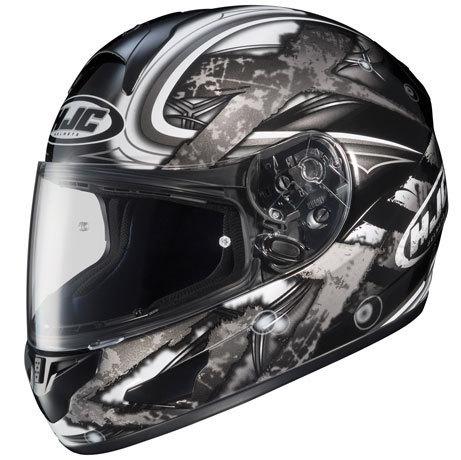 New hjc shock cl16 helmet, gray/black, 3xl/xxxl