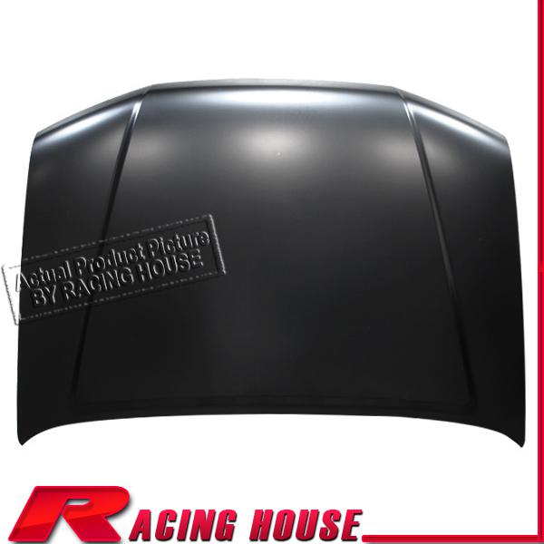 Front primed black steel panel hood 2005-2007 nissan pathfinder replacement suv